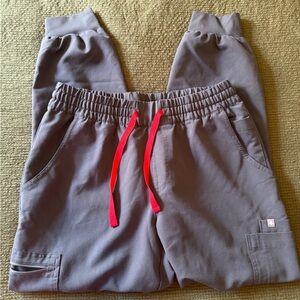 FIGS Charcoal Uman Relaxed Jogger Scrub Pants